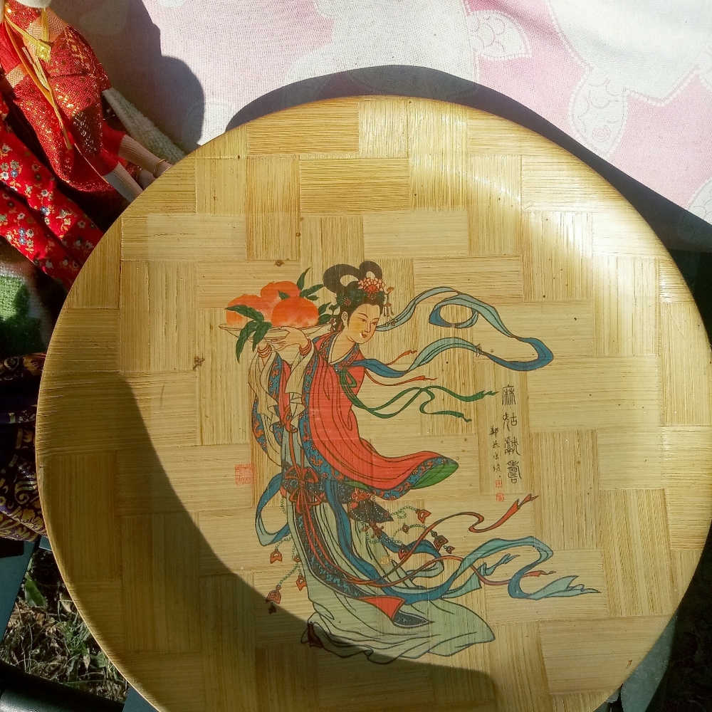 Bamboo plate